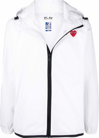 Comme Des Gar&ccedil;ons Giacca Unisex Con Zip Cdg Play X K-Way-Uomo