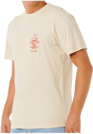 Rip Curl Search Icon Tee T-Shirt f&uuml;r Herren | beige