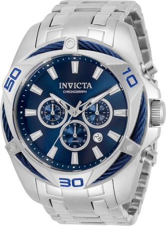Invicta Bolt Chronograph Quartz Blue Dial Mens Watch 32373