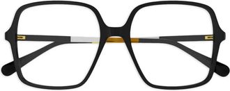Gucci Interlocking G glasses - women - Acetate - 53 - Black