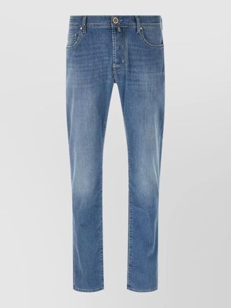 Jacob Cohen bard denim trousers belt loops five pockets