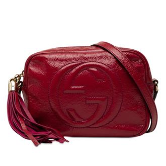 Gucci Pre-owned Gucci Patent Soho Disco Crossbody Ladies 2145G26M8VZPJJWM
