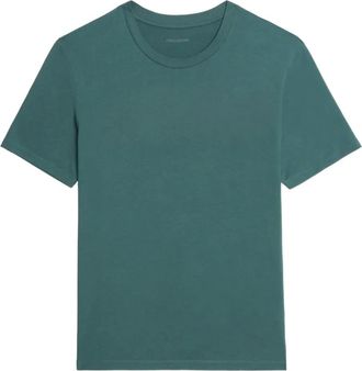 Zadig&Voltaire T-shirt Tommy con stampa posteriore - Verde