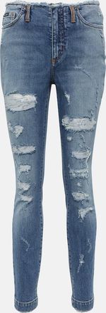 Dolce & Gabbana Distressed skinny jeans