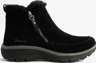 Skechers Womens Skechers 167862/BLK EASY GOING - COOL ZIP Womens Boots Black - Size: 3.5