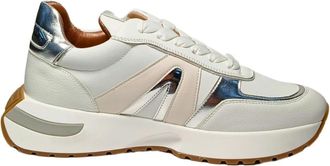 Alexander Smith Leren Sneaker - Dames - Sneakers - Veelkleurig - 40 EU - Leer - Schoenen