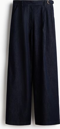 H&M Wide High Jeans - Blue