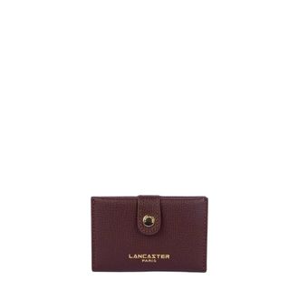 Lancaster Sierra PM kaarthouder - Dames - Accessoires - Rood - Maat: ONE Size Leer