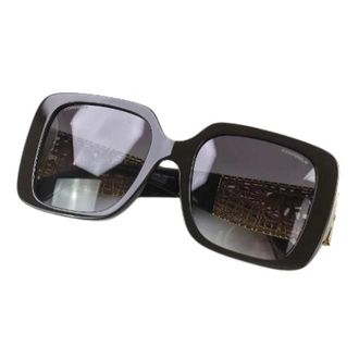 Chanel Pre-owned Plastica sunglasses - - Pre-owned - Uomo - Marrone - ONE SIZE