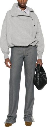Sportmax Mujer, Sudaderas, Gris, Talla: S