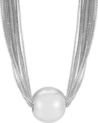 Glaze Jewelry Silver Plated Necklace