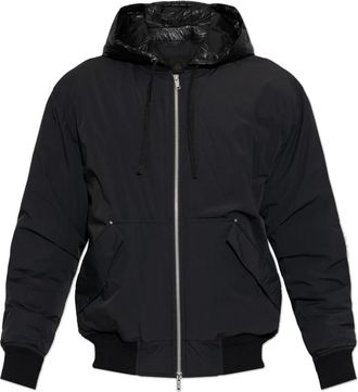 Moose Knuckles Brixton Down Bomber Jacket - Heren - Gewatteerde jassen - Zwart - M - Nylon - Jassen