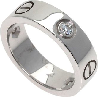 Cartier Love White Gold (18K) Band Ring (Pre-Owned)