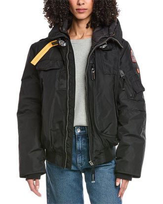 Parajumpers Hooded Down Bomber Jacket
