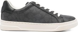 Coach monogrammed sneakers - Black