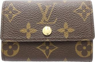 Louis Vuitton Brown Monogram Monogram Coin Purse/Coin Case (Pre-Owned)