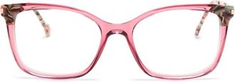 Carolina Herrera Occhiali squadrati - Rosa