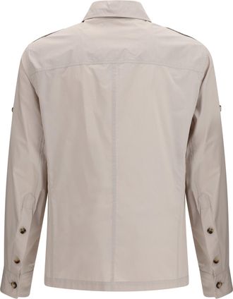 Brunello Cucinelli Mens Waterproof Jacket Recupero Capi Cotton; Polyamide