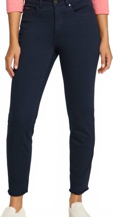 FDJ Womens Olivia Slim Ankle Jeans In Navy