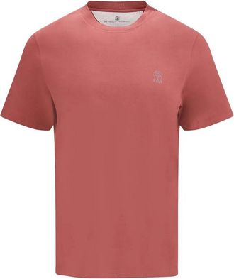 Brunello Cucinelli Jersey T-Shirt With Logo