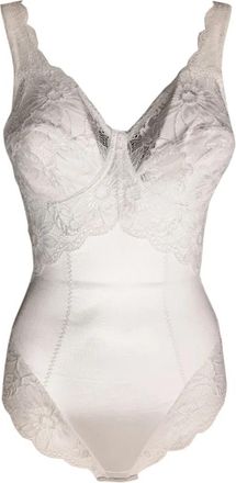 Lisanza Witte Stijl C Bralette - Dames - Bodies - Wit - 2XL - Tops