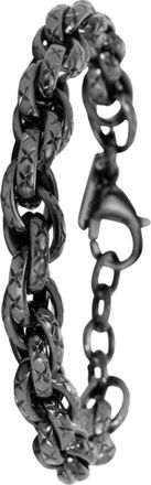 Invicta Elements Mens 8 Stainless Steel Chain Bracelet