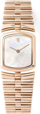 Vanna Amare Gemstone Watch in White Pearl-Rose Gold at Nordstrom