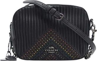 Coach Pre-owned Cross Body Bags, female, Black, Size: ONE SIZE Pre-owned Leather Shoulder Bag