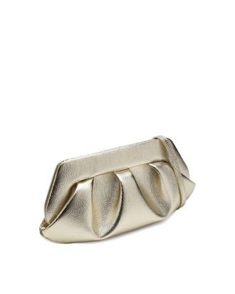 Themoir&egrave; Womens Baguette Bag Bios Gold Laminated 37.pu (rm0210) Clutch