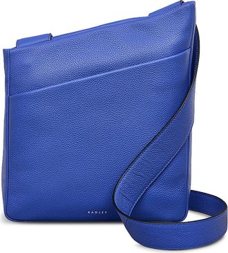 Radley London Alpha Road Medium Leather Crossbody Bag in Yves Blue at Nordstrom Rack