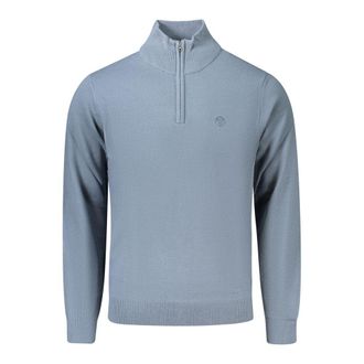 North Sails Blue Acrylic Mens Sweater