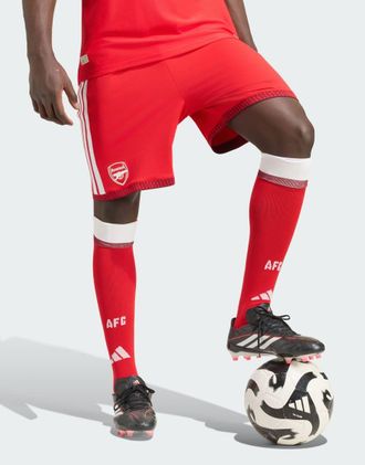 adidas adidas Performance - Arsenal FC 26/27 - Pantaloncini da casa autentici color scarlatto e bianco-Rosso