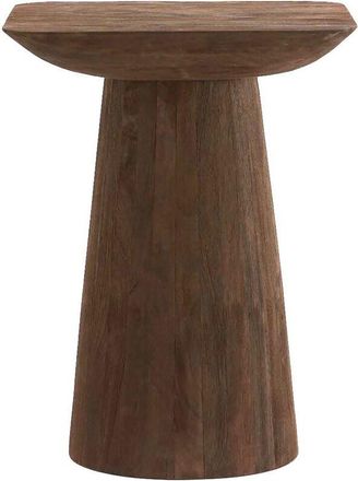 Light & Living Mesa Auxiliar Light & Living Dego Con Madera Robusta En Tonalidad