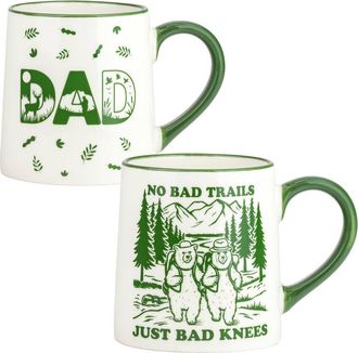 10 Strawberry Street Ari 2Pc Fathers Day Coffee Mug Set