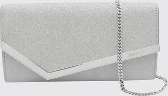 Jimmy Choo London Clutch Woman color Silver
