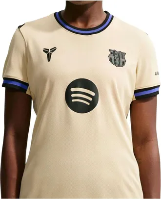 Nike (WMNS) Nike Kobe x F.C. Barcelona 2025/26 Stadium Away Dri-FIT Replica T-Shirt Team Gold Persian Violet Black HJ5094-783