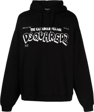Dsquared2 Hombre, Sudaderas, Negro, Talla: L