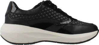 Stonefly Geitenleren Sneakers - Dames - Sneakers - Zwart - 37 EU - Leer - Schoenen