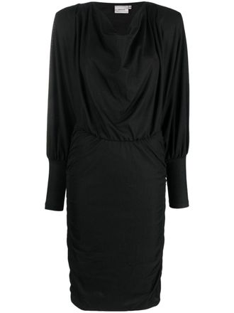 Gestuz UminaGZ cowl-neck minidress - Black