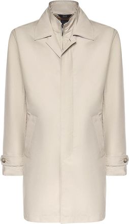 Fay Technical Poplin Morning Coat
