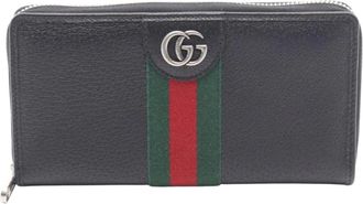 Gucci Pre-owned Wallets, female, Black, Size: ONE SIZE Pre-owned GG Marmont Bi-Fold Wallet