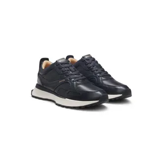 BOSS Trainers in burnished leather