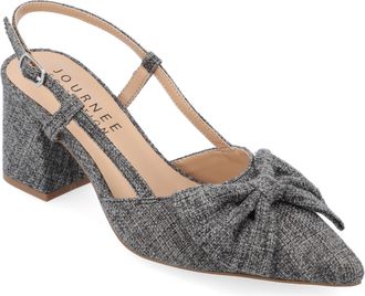 Journee Collection Women & apos;s Tailynn Medium and Wide Width Pumps