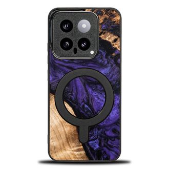 OEM Funda Bewood Unique Para Xiaomi 14 Pro - Violeta Con Magsafe