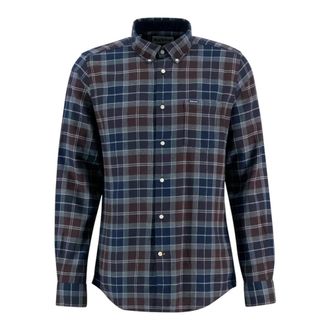Barbour Op Maat Gemaakt Geruite Overhemd - Heren - Casual Overhemden - Veelkleurig - M - Katoen - Overhemden