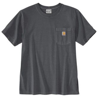 Carhartt Work in Progress Irvine Relaxed Garment Dyed T-Shirt f&uuml;r Herren | blau/grau