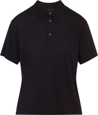 Maison Margiela Amaranth Purple Polo Shirt-Donna