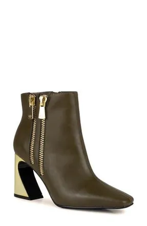 Ninety Union Square Toe Boot in Olive at Nordstrom Rack, Size 10