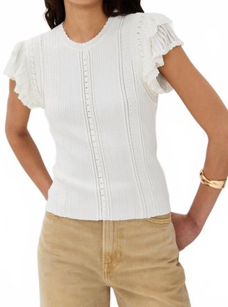 Ulla Johnson Giulia Top In Pristine
