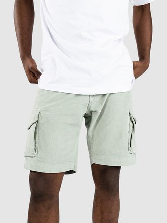 Reell City Cargo Shorts baby cord aqua grey